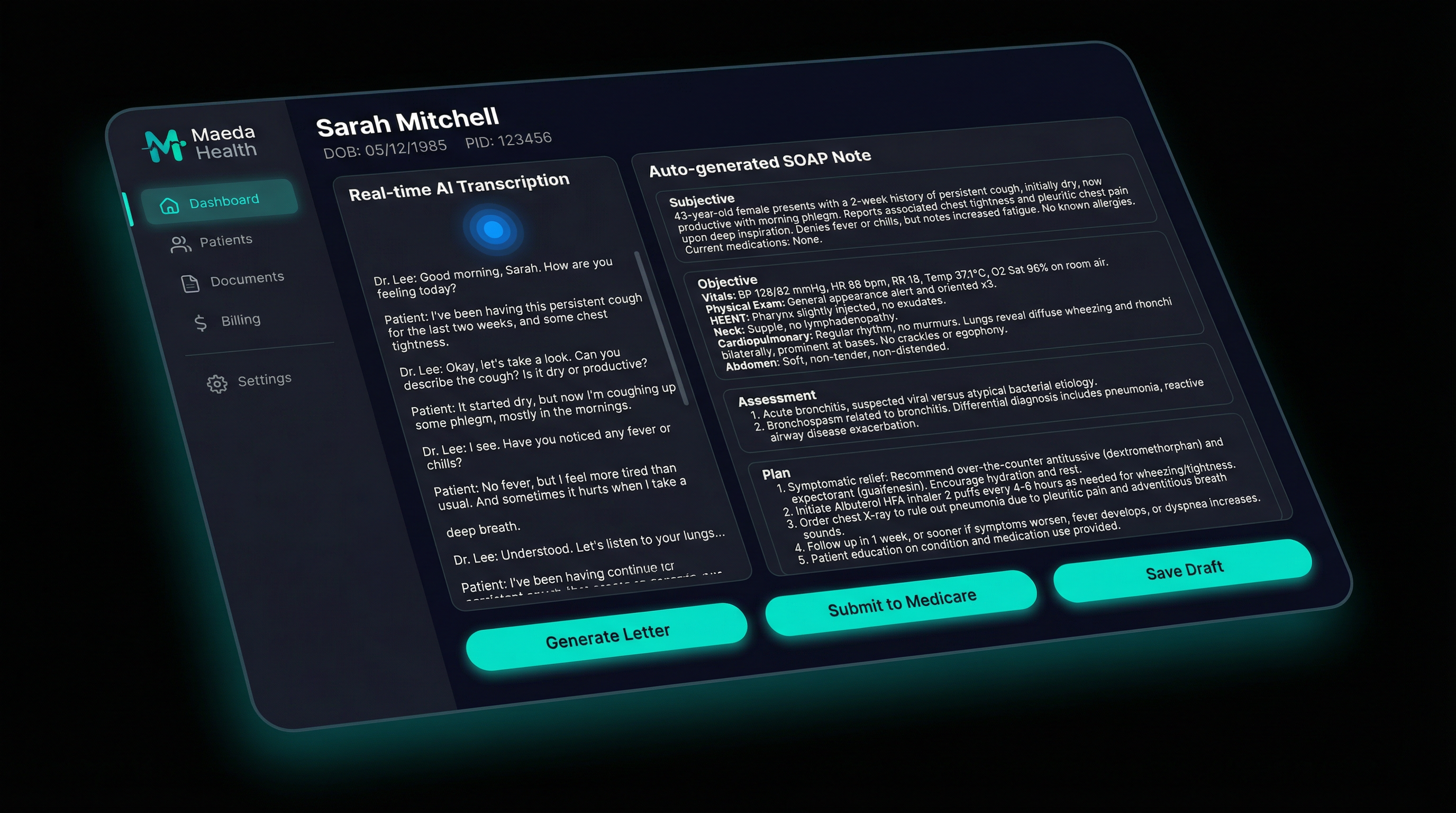Maeda Health Dashboard